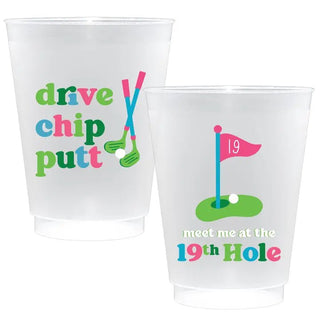 Ten Cup 19th Hole Golf Shatterproof Cup - Annie Jack TX