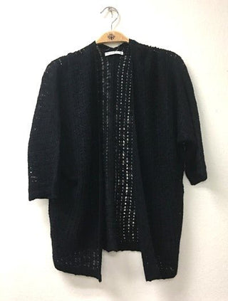 Crochet Open Front Cardigan - Annie Jack TX