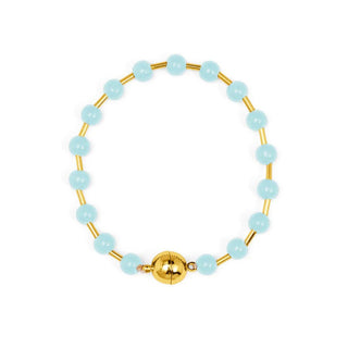 Glass Bead Magnet Bracelet - Annie Jack TX