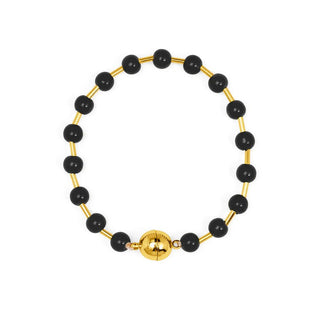 Glass Bead Magnet Bracelet - Annie Jack TX