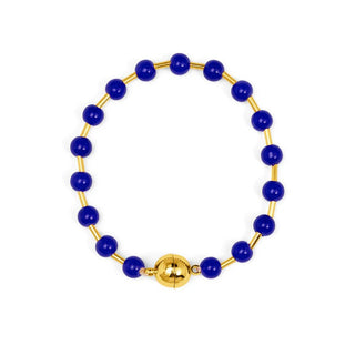 Glass Bead Magnet Bracelet - Annie Jack TX