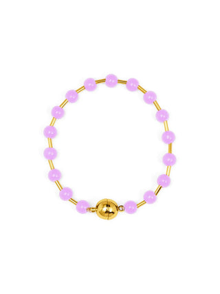 Glass Bead Magnet Bracelet - Annie Jack TX