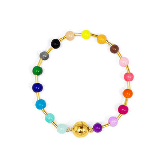 Glass Bead Magnet Bracelet - Annie Jack TX