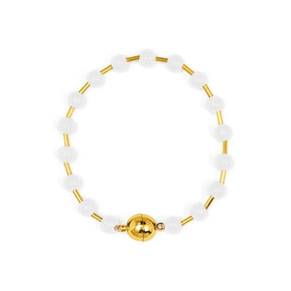 Glass Bead Magnet Bracelet - Annie Jack TX