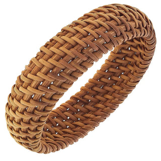 Celeste Wicker Bangle Bracelet - Annie Jack TX