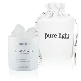 Clear Quartz Candle - Annie Jack TX