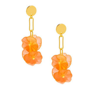 Lotus Leaf Chain Drop Earring - Annie Jack TX