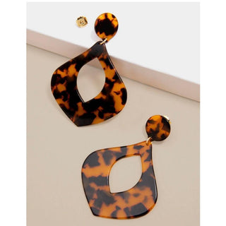Teardrop Shaped Statement Earring - Annie Jack TX