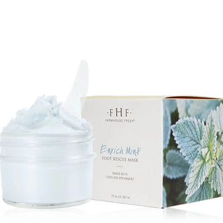 Enrich Mint Foot Rescue Mask 3 oz - Annie Jack TX