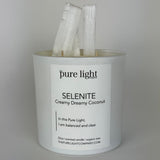 Selenite  Candle
