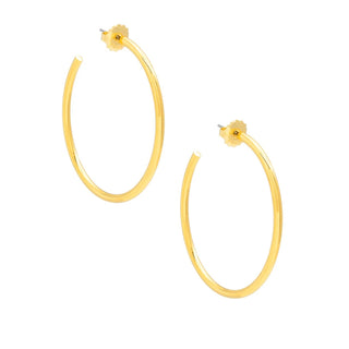 Medium Thin Hoop Earring - Annie Jack TX