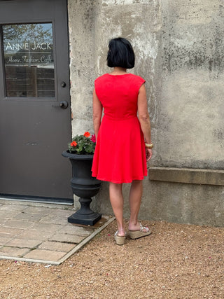 Classic Cap Sleeve Dress - Annie Jack TX