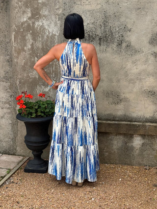 Modern Halter Neck Dress - Annie Jack TX