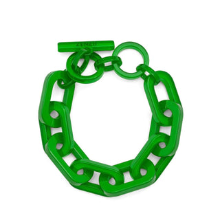 Resin Cable Chain Toggle Bracelet - Annie Jack TX