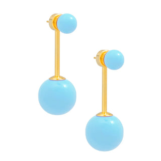 Ball Ear Jacket Earring - Annie Jack TX