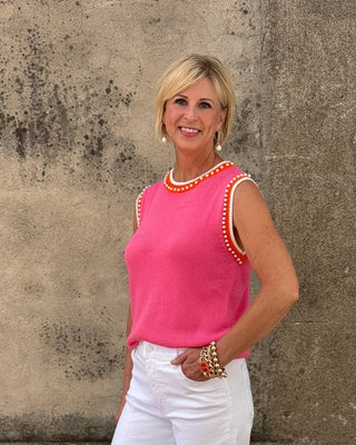 ANNIE JACK Pearl Pink Vest - Annie Jack TX