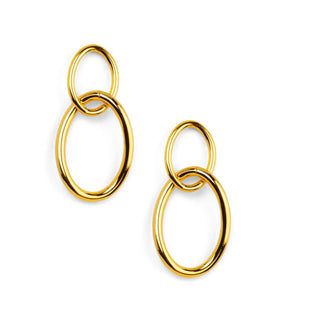 Two Oval Link Drop Earring - Annie Jack TX