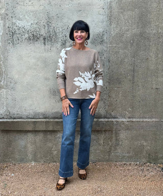 Kelsey High Rise Fab Ab Ankle Flare Wide Hem - Annie Jack TX