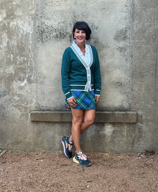 The Fairway Plaid Skirt - Annie Jack TX