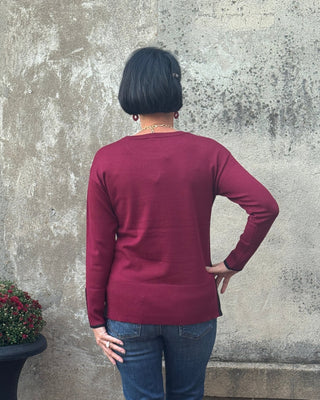 Metric Sweater Round Neck - Annie Jack TX