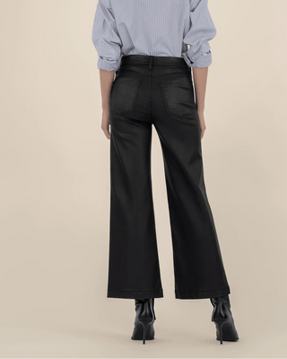 Meg High Rise Fab Ab Black Coated - Annie Jack TX