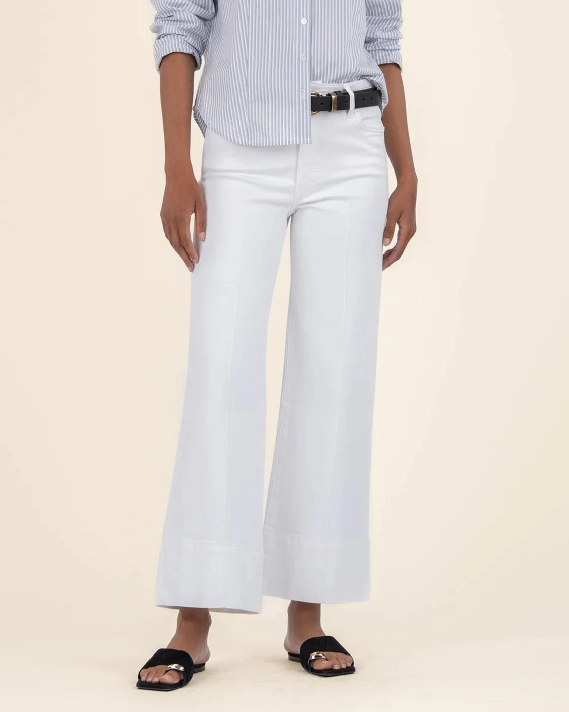 Meg High Rise Pin Tuck Jean - Annie Jack TX