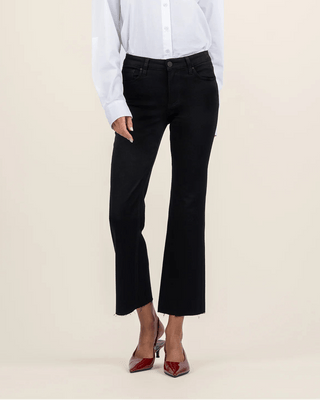 Kelsey Mid Rise Ankle Flare Jean - Annie Jack TX