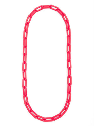 Resin Cable Link Long Necklace - Annie Jack TX