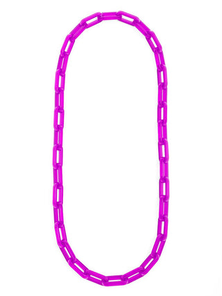 Resin Cable Link Long Necklace - Annie Jack TX