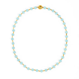 Game Day Glass Bead Necklace with Magnetic Closure - Annie Jack TX