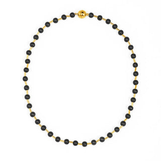 Game Day Glass Bead Necklace with Magnetic Closure - Annie Jack TX