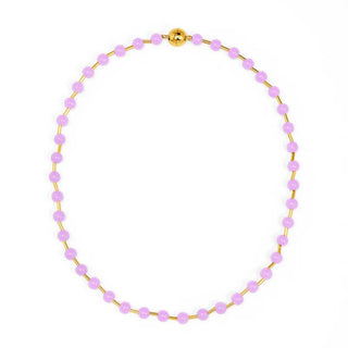 Game Day Glass Bead Necklace with Magnetic Closure - Annie Jack TX