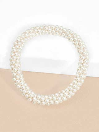 Stretch Pearl Bracelet - Annie Jack TX