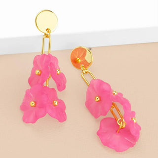 Lotus Leaf Chain Drop Earring - Annie Jack TX