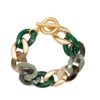 Mixed Media Chain Bracelet - Annie Jack TX