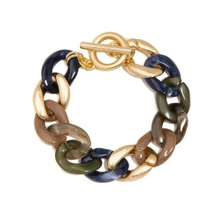 Mixed Media Chain Bracelet - Annie Jack TX