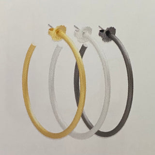 Medium Thin Hoop Earring - Annie Jack TX