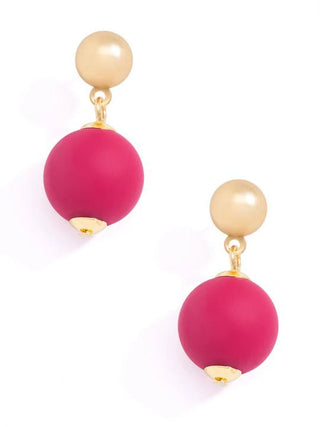 Resin Bead Drop Earring - Annie Jack TX