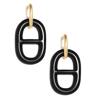 Resin Mariner Link Drop Earring - Annie Jack TX