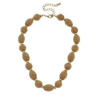 Mickey Raffia Necklace - Annie Jack TX