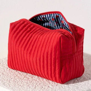 Ezra Large Boxy Cosmetic Pouch - Annie Jack TX