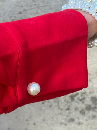 Collared Top with Pearl Buttons - Annie Jack TX