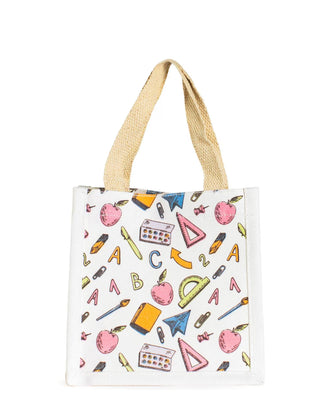 Back To School Petite Gift Tote 7x7x5 - Annie Jack TX