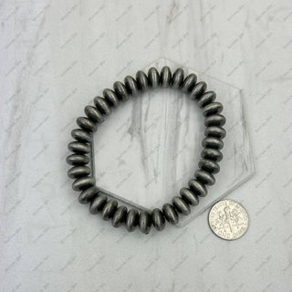 Navajo Pearl Beads Silver Bracelet - Annie Jack TX