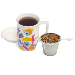 Tea Forte's Volaré Fiore Steeping Cup with Infuser - Annie Jack TX
