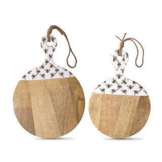 Bee Enameled Wood Cutting Board - Annie Jack TX
