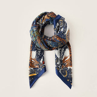 Vintage French Print Scarf - Annie Jack TX