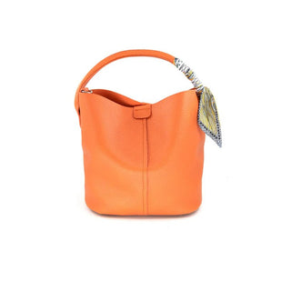 Scarf Detail Bucket Bag - Annie Jack TX