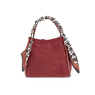 Gianna Suede Bucket Handbag - Annie Jack TX