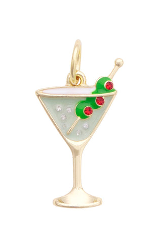3 Olive Martini Charm - Annie Jack TX